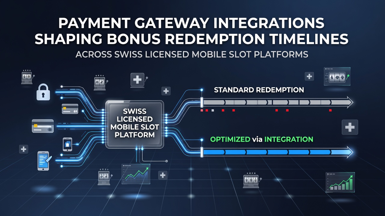 Data visualization of bonus redemption timelines influenced by payment gateway integrations in Swiss mobile slots